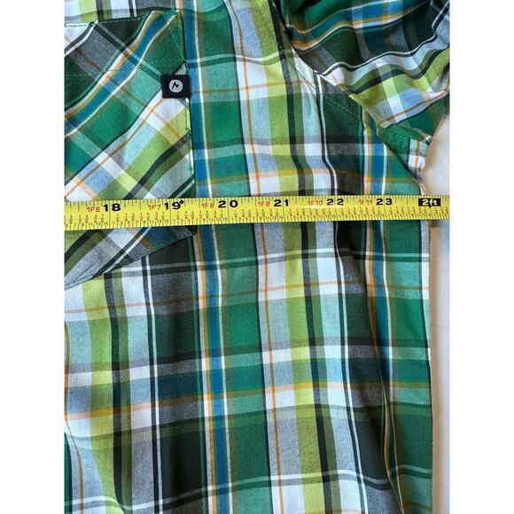 Marmot Mens Short Sleeve Button Down Shirt Sz Large - Picture 8 of 9